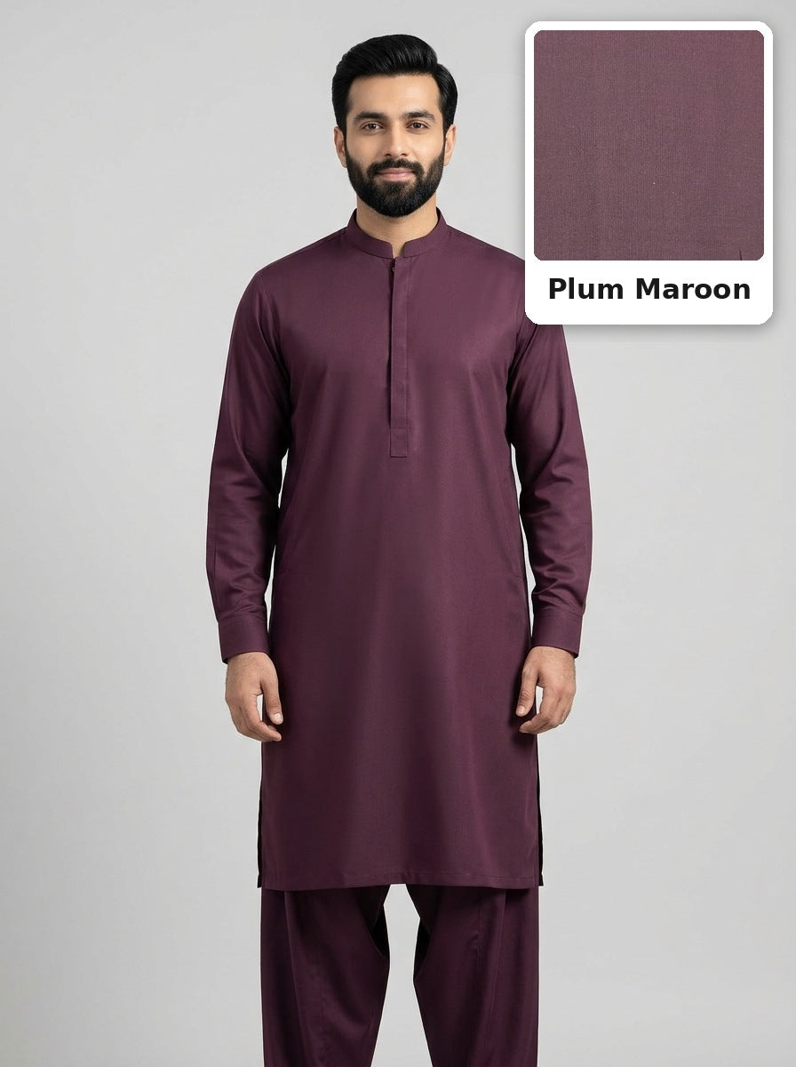 Grace Wash n Wear | Plum Maroon