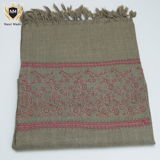 Ladies’ Wool Shawl – Walnut Brown