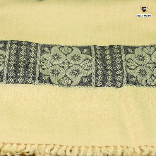 Classic Cream Pure Wool Shawl