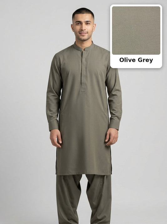 Kaju Gold – Olive Grey