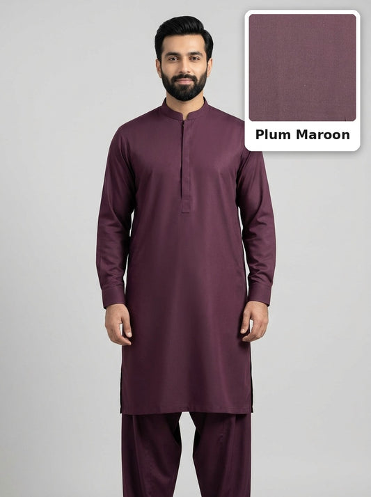 Grace Wash n Wear | Plum Maroon